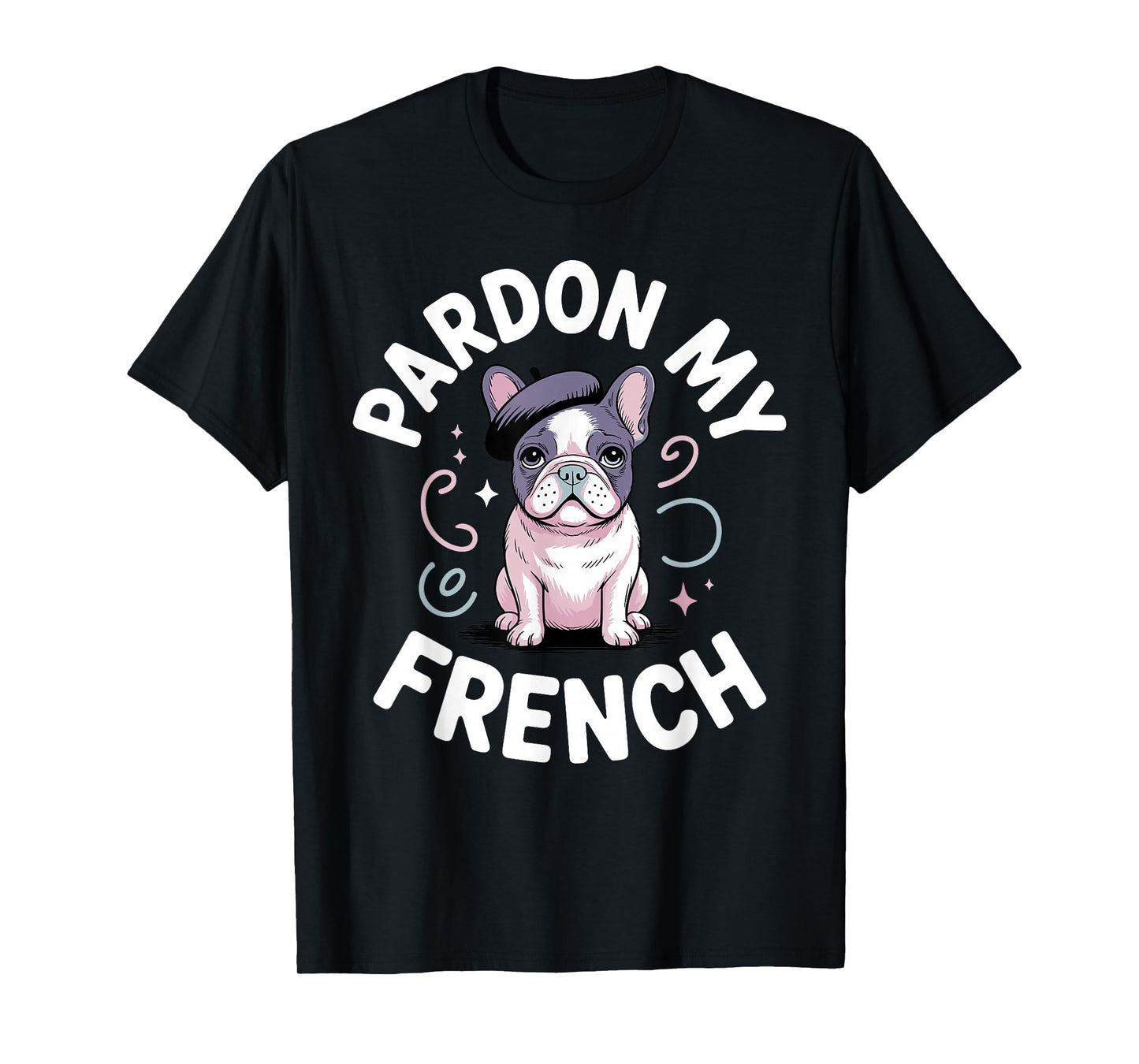 Funny French Bulldog Art for Men Women Puppy Frenchie Lover T-Shirt