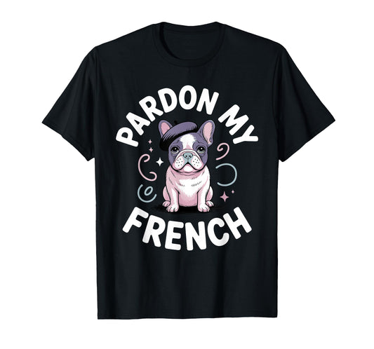 Funny French Bulldog Art for Men Women Puppy Frenchie Lover T-Shirt