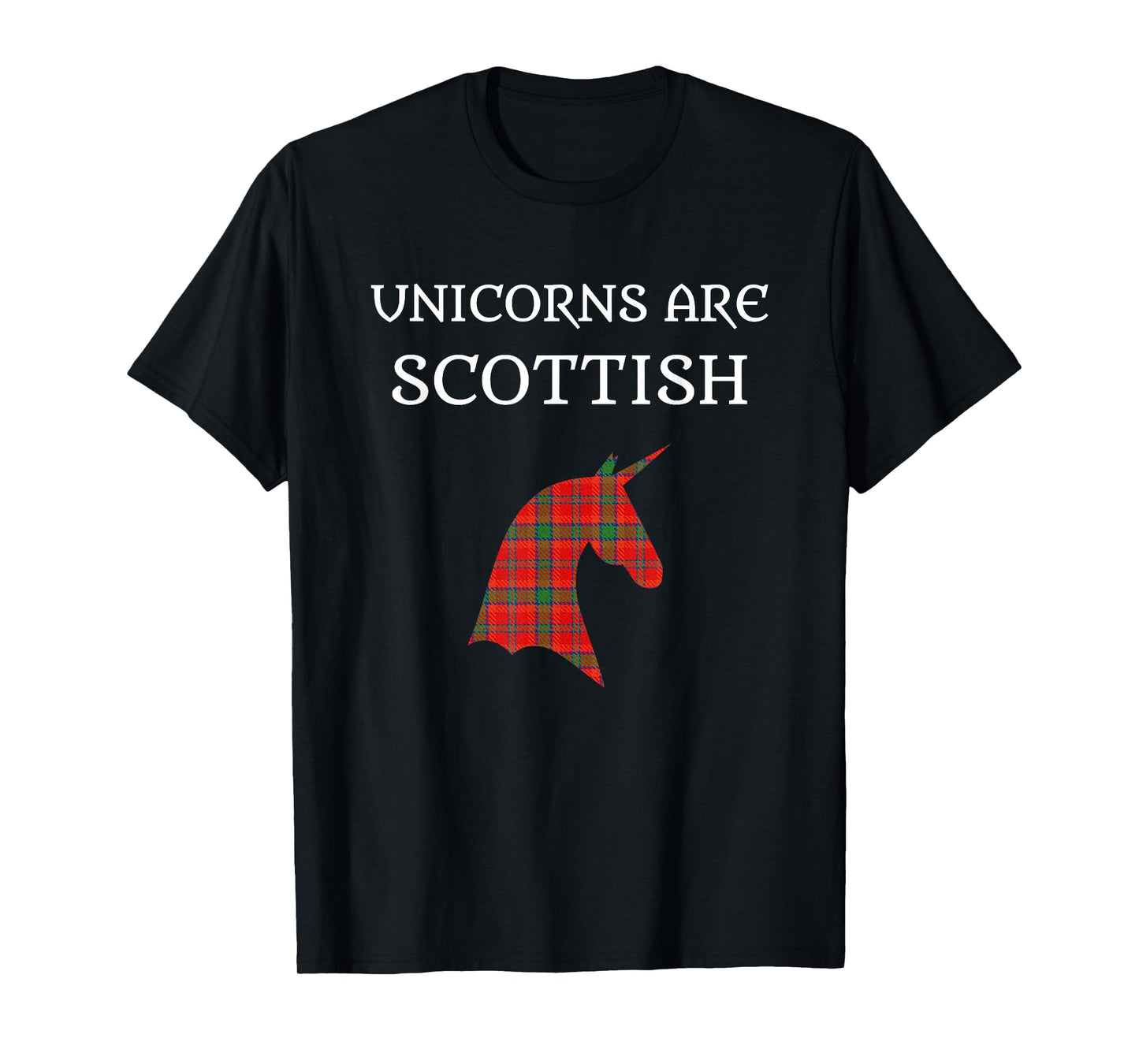 Unicorns Are Scottish Tartan Day Shirt