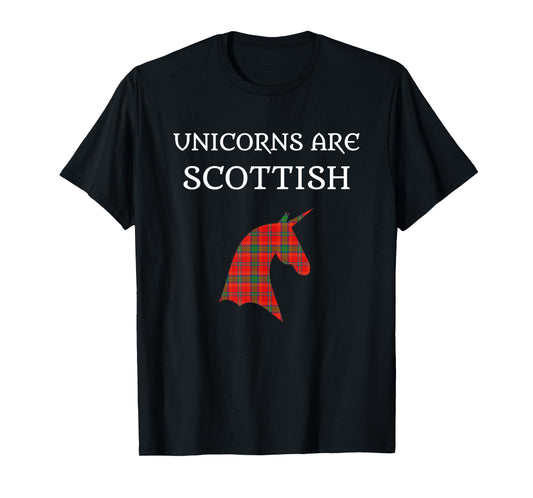 Unicorns Are Scottish Tartan Day Shirt