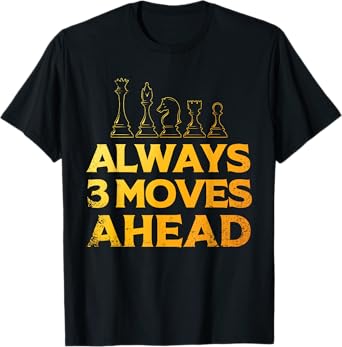 Cool Chess Design For Men Women Kids Board Game Chess Player T-Shirt