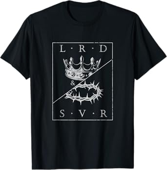 Vintage Retro Jesus Lord & Savior Christian shirt T-Shirt