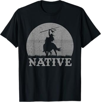 Northwest Native American Knight Pride Mountain Warrior T-Shirt