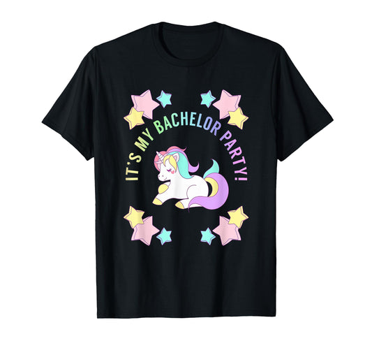 My Bachelor Party Shirt for Bachelor Party Apparel Unicorn T-Shirt