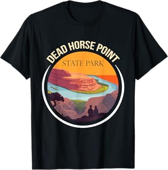 Dead Horse Point Utah State Park Souvenir Canyon River T-Shirt