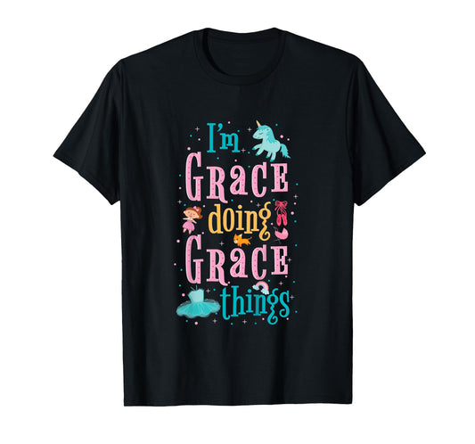 Cute shirt for kids or toddlers named Grace T-Shirt