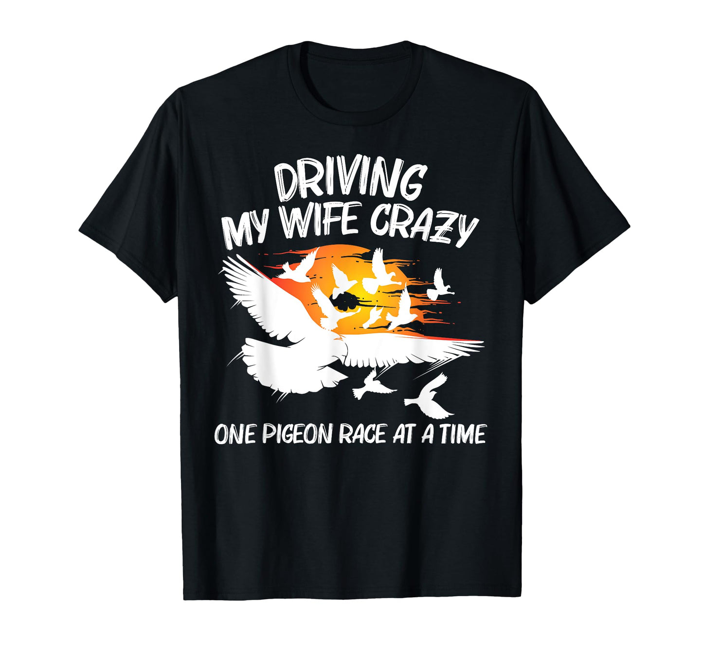 Pigeon Racing Gift For Men Grandpa Homing Pigeon Bird Lovers T-Shirt