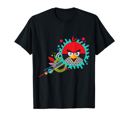 Angry Birds Red Geometric Official Merchandise T-Shirt
