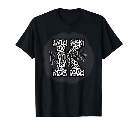 Knights School Sports Fan Team Spirit T-Shirt for Men Women Kids