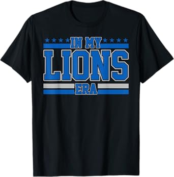 Retro In My Detroit Era Game Day Sunday T-Shirt