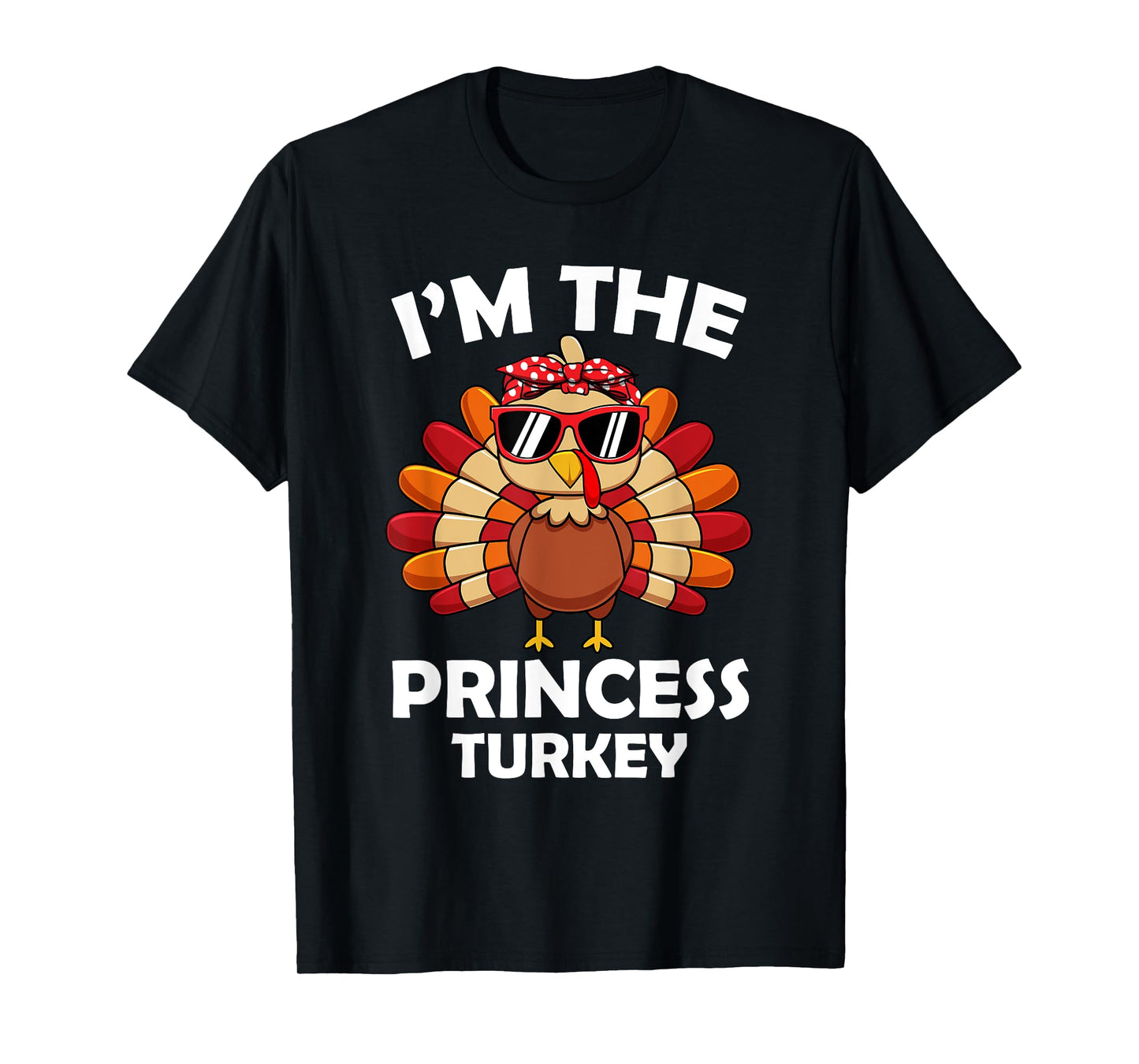 Princess Turkey Family Group Matching Thanksgiving Party T-Shirt