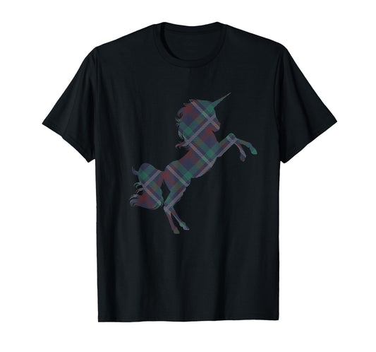 Scotland Flag Scottish Unicorn T-Shirt