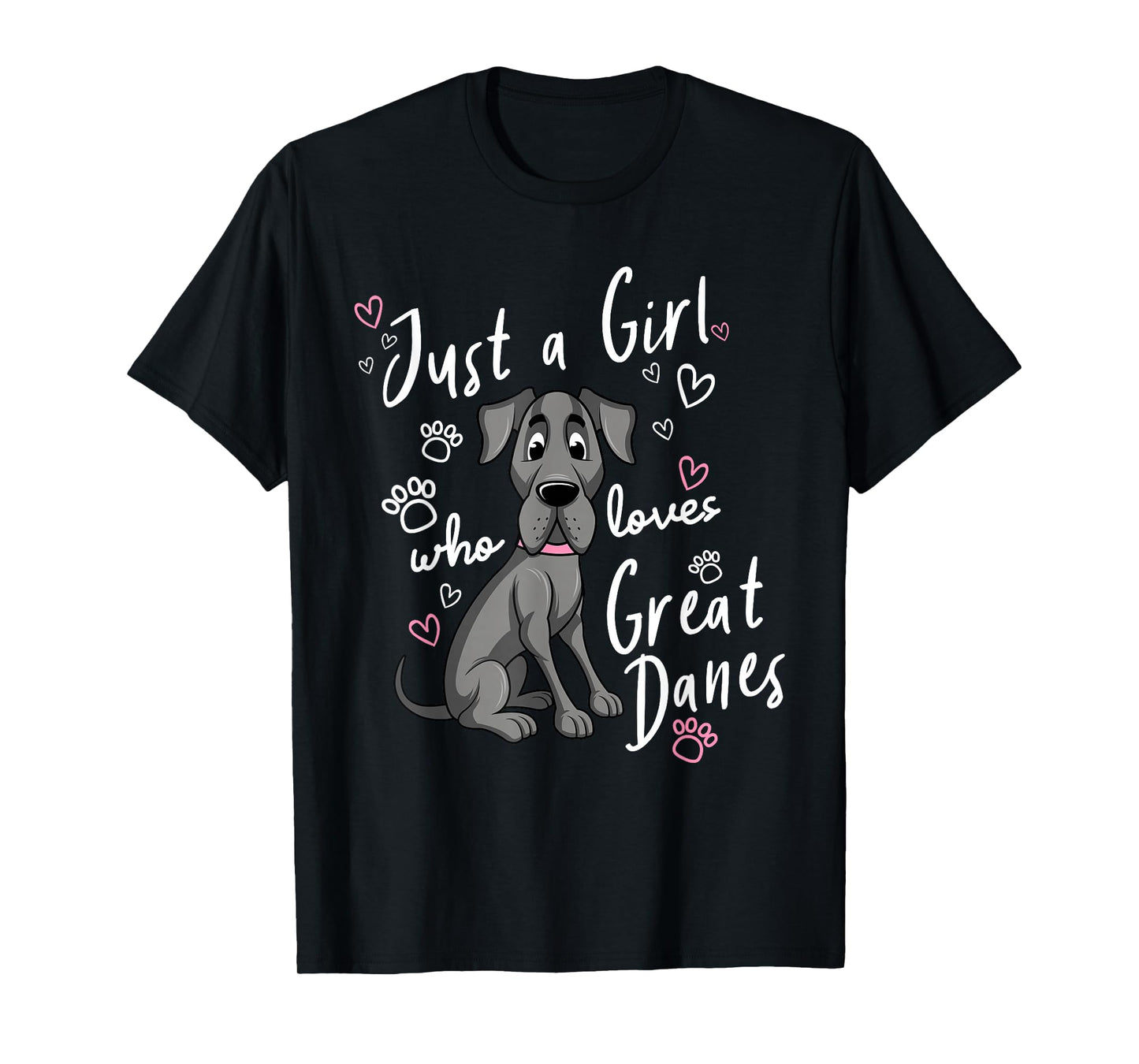 Funny Great Dane Dog Owner Pet Lover Puppy Women Kids Gift T-Shirt
