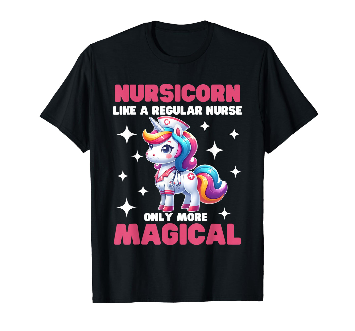 Unicorn Nursicorn Nursing Medical Love T-Shirt