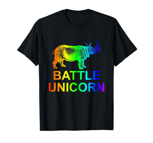 Battle Unicorn Funny Apparel T-Shirt