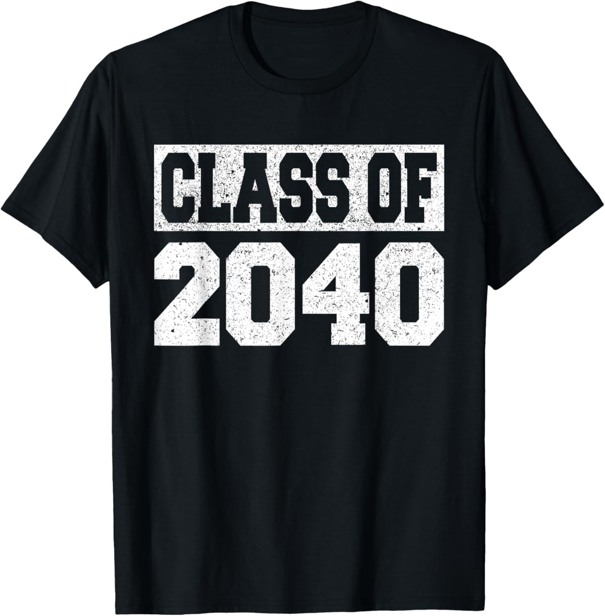 Class Of 2040 First Day Graduation Grow With Me Boys Girls T-Shirt