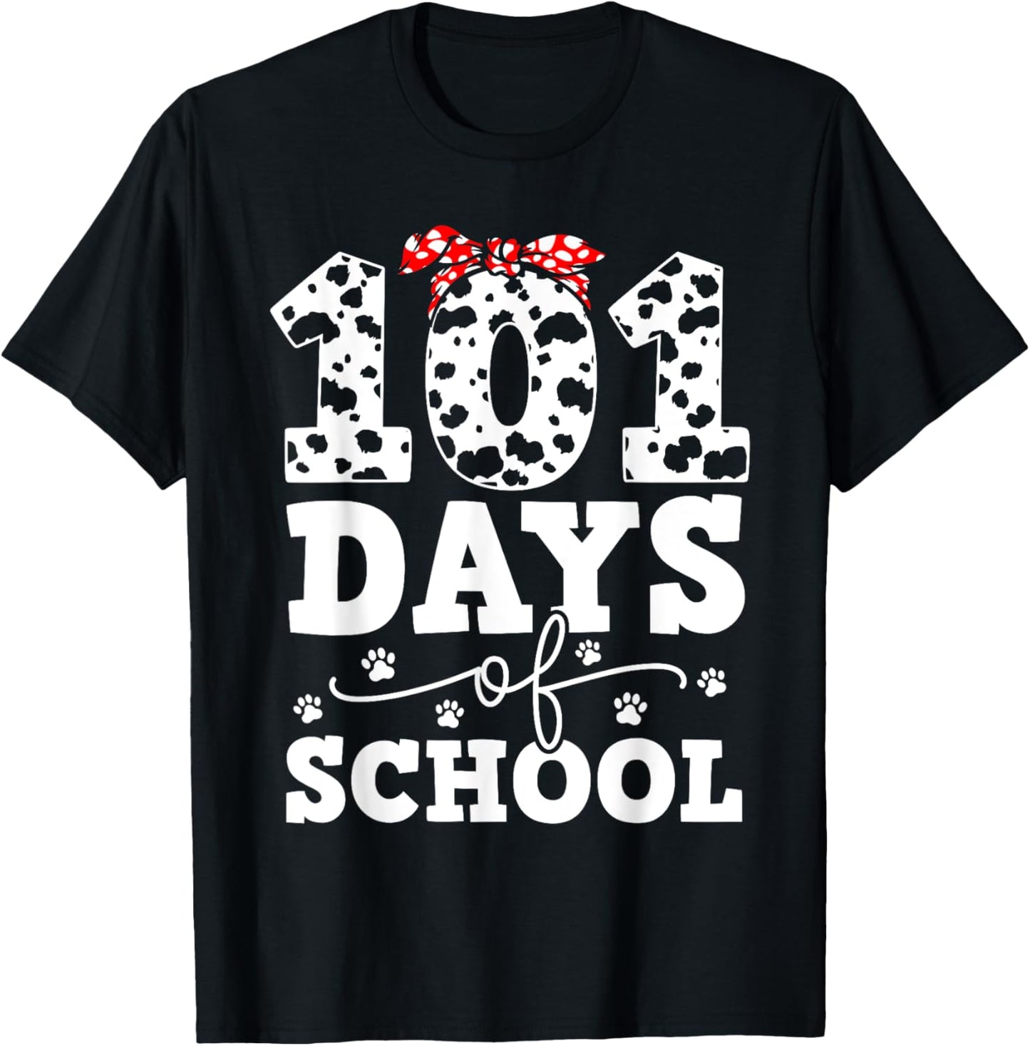 Happy 101 Days School Cute Dog 100 Days Smarter Student Kids T-Shirt