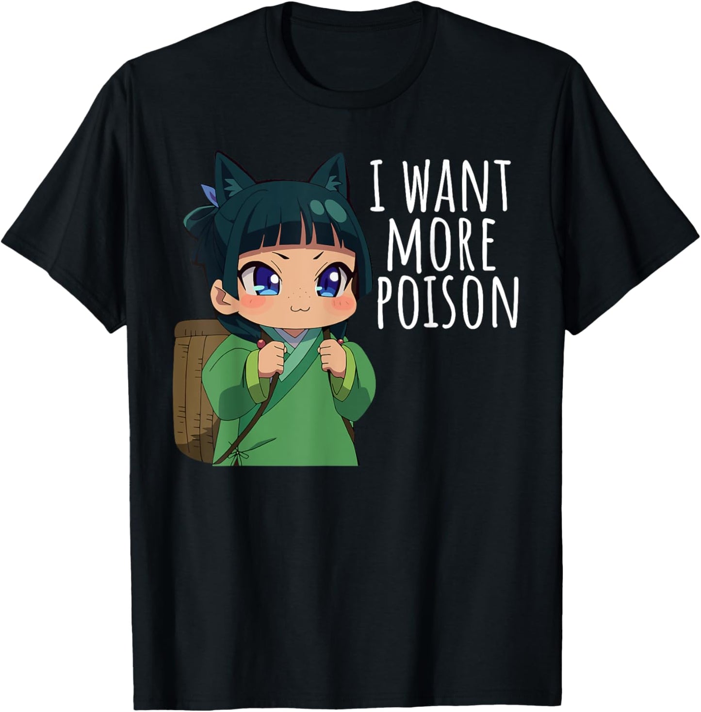 Cute Anime Girl Funny Apothecary Anime Diaries Mao Mao T-Shirt
