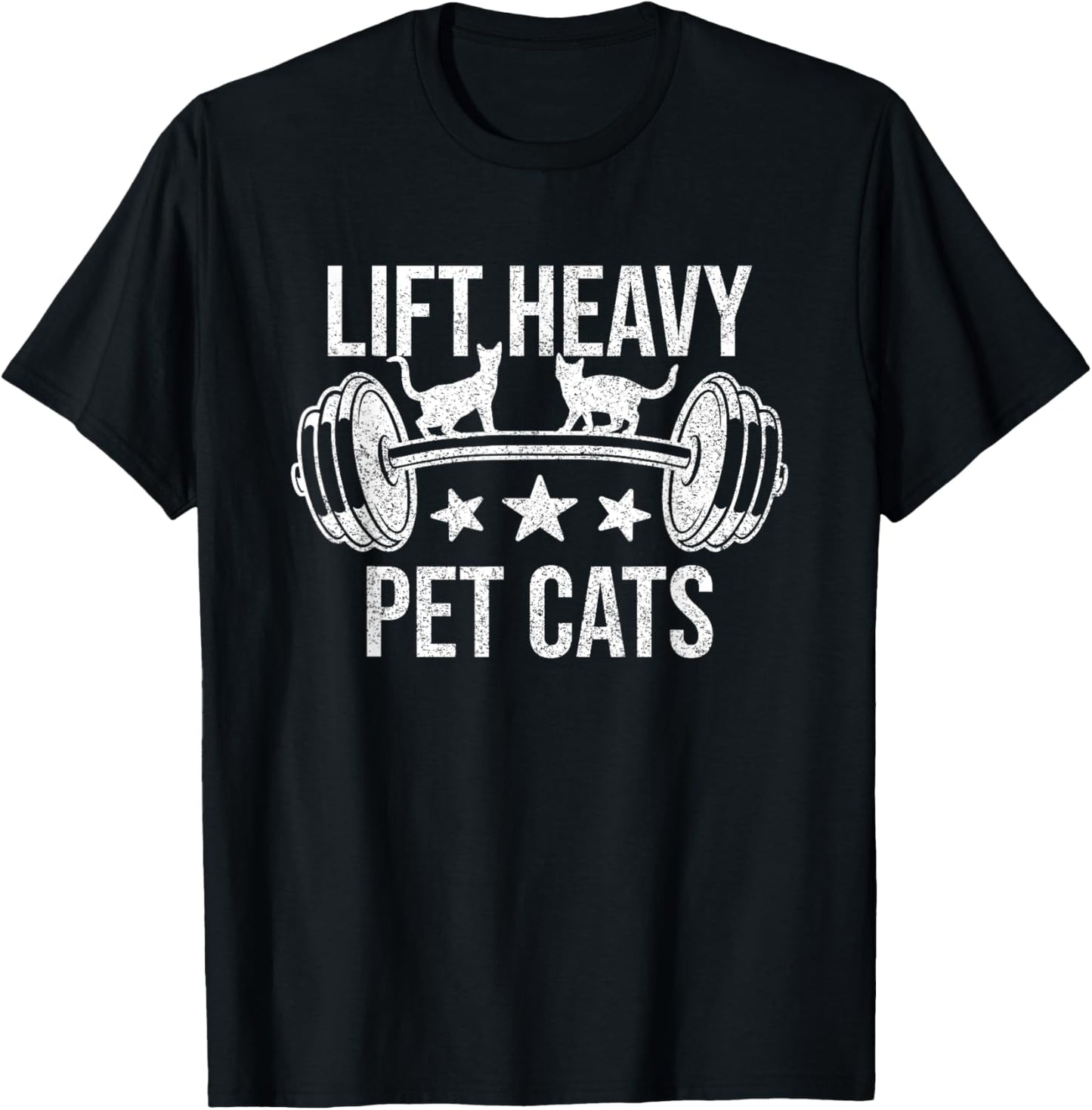 Bodybuilding Weightlifting Cat Lover T-Shirt