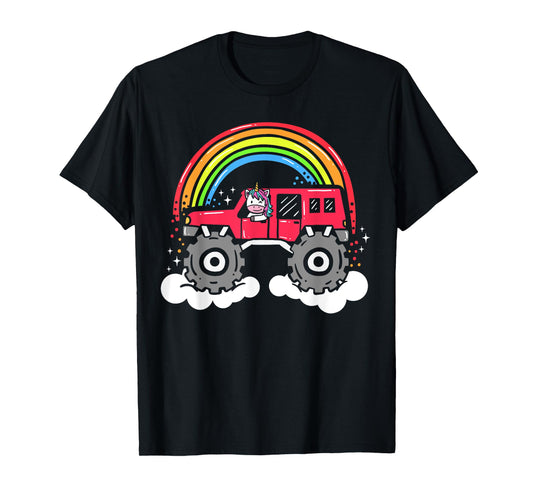 Unicorn Monster Truck T-Shirt