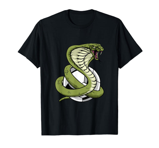 Cobra Snake Soccer Football Animal Team Mascot T-Shirt