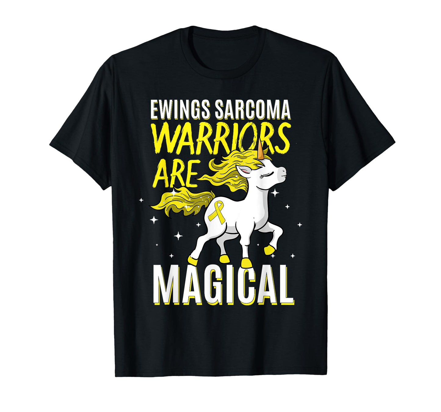 Warriors Are Magical Ewing's Sarcoma Bone Cancer Awareness T-Shirt
