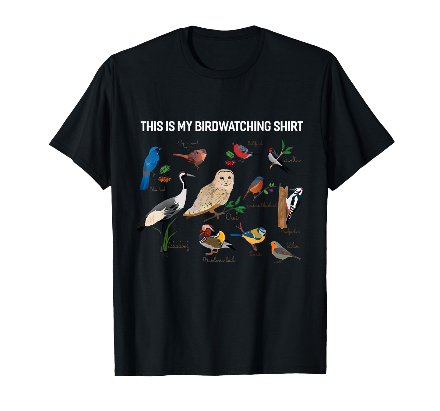 This Is My Birdwatching Shirt Bird Watcher T-Shirt