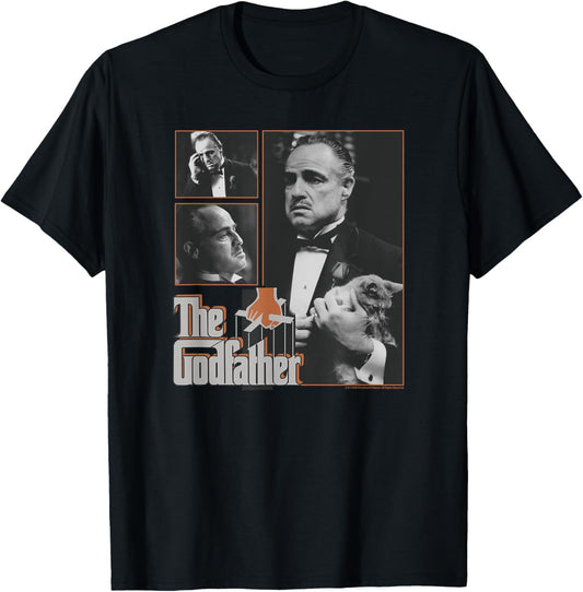 The Godfather Don Vito Corleone Cat Poster T-Shirt