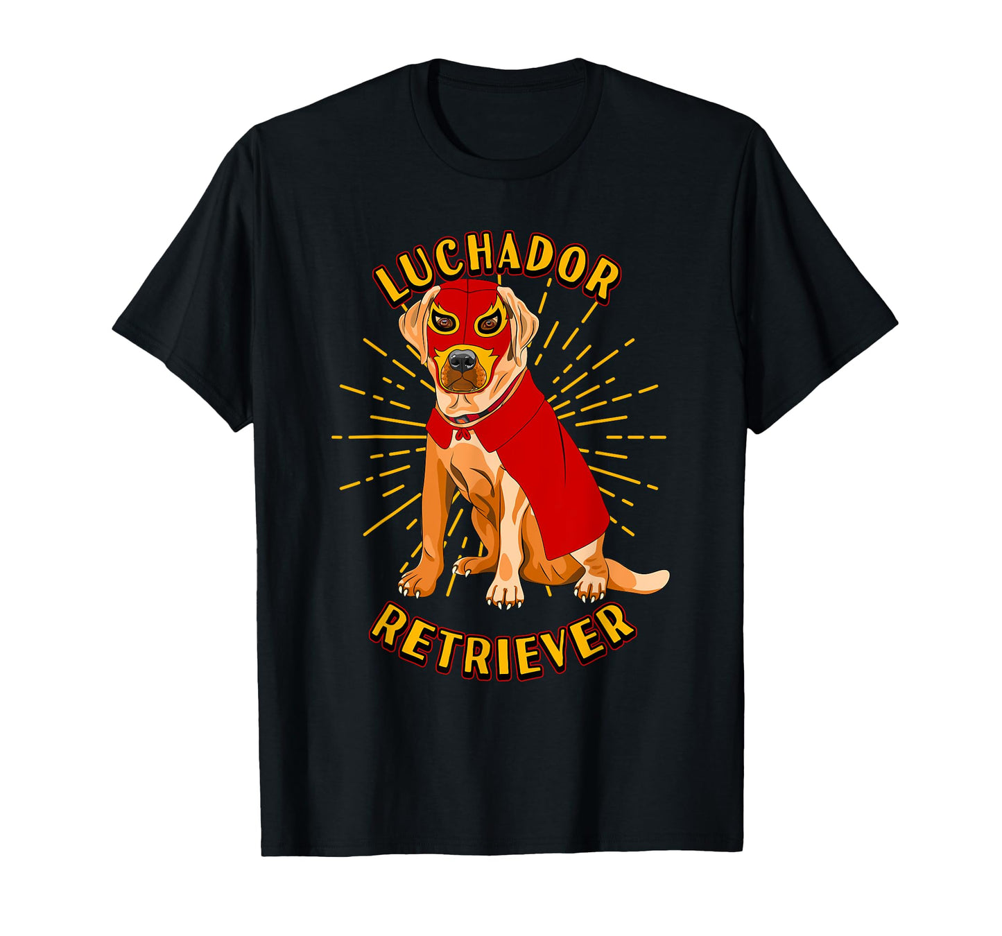 Lucha Libre Dog Wears Luchador Wrestling Mask Men Women Girls Kids T-Shirt