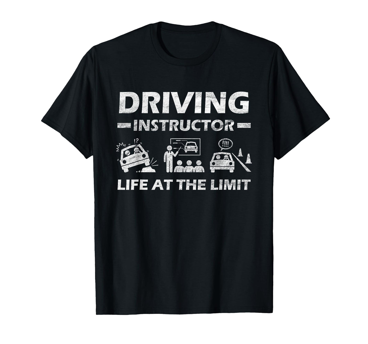 Driving Instructor Life At The Limit Meme Driver Licence T-Shirt