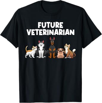 Future Veterinarian Boy Girl Veterinary Assistant Technician T-Shirt