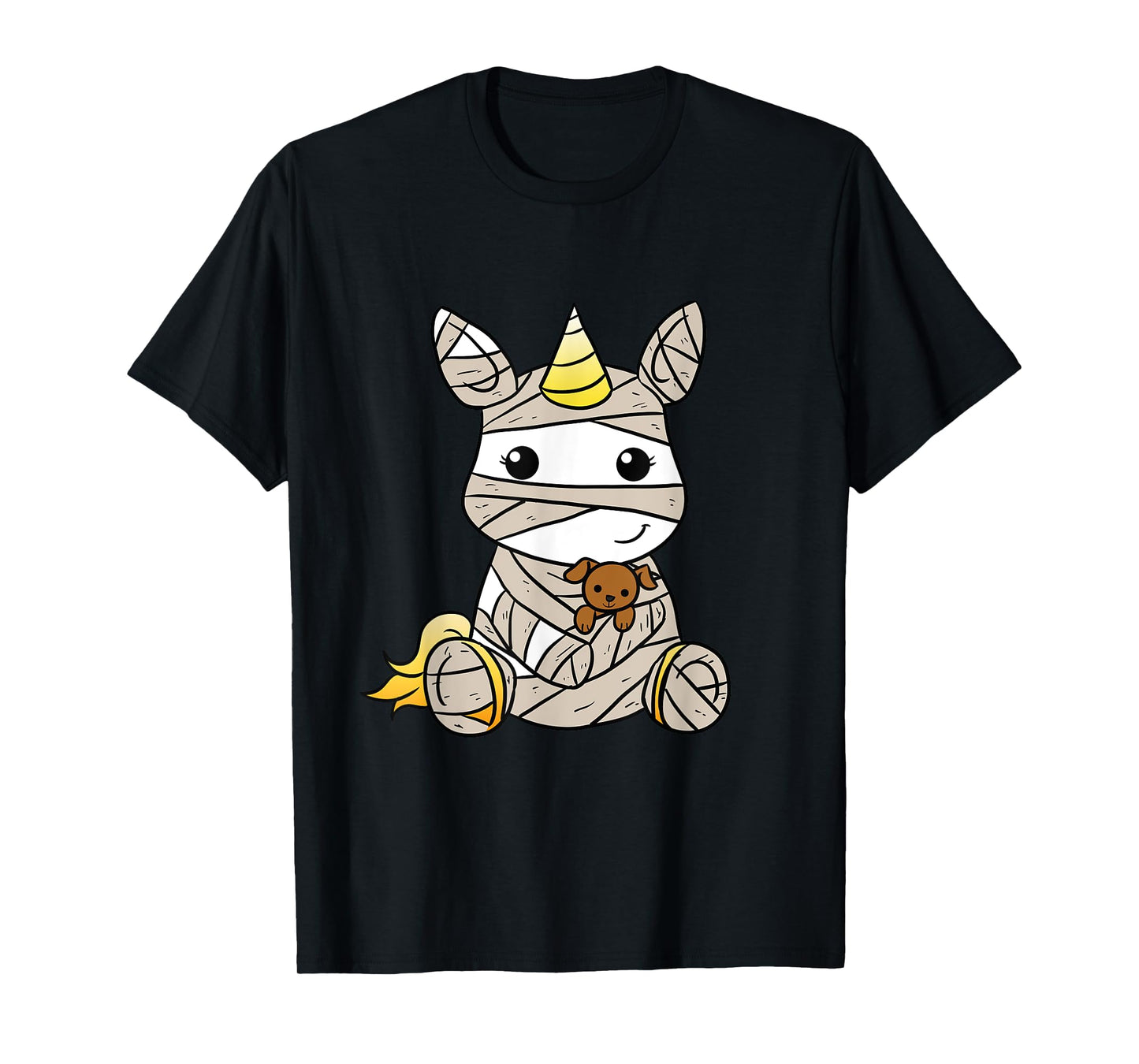 Mummy unicorn Halloween kids T-Shirt