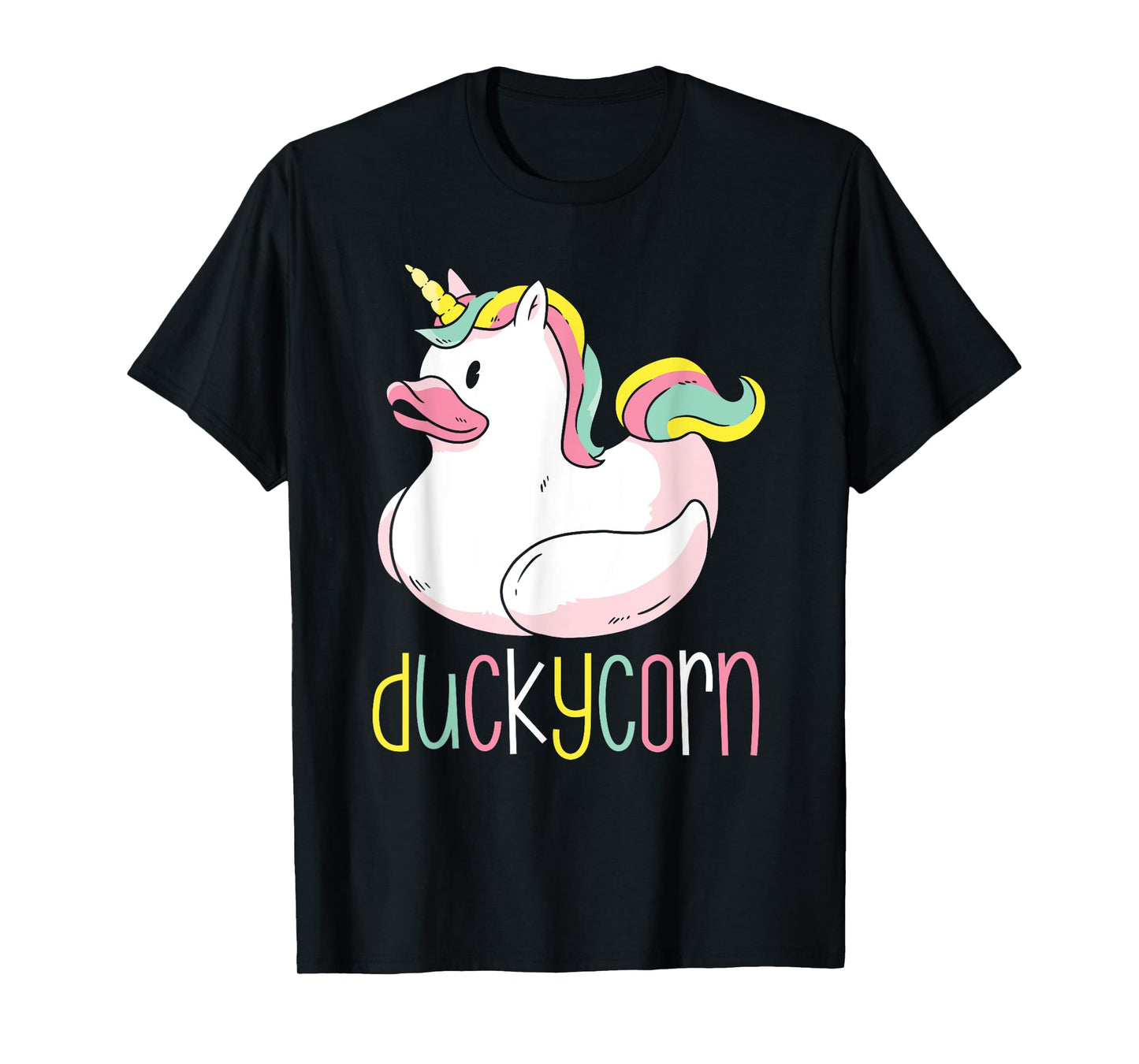 Duck Unicorn - Duckycorn Women Girls Unicorn Rubber Duck T-Shirt