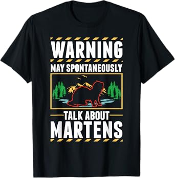 Marten Badger Pine Marten T-Shirt