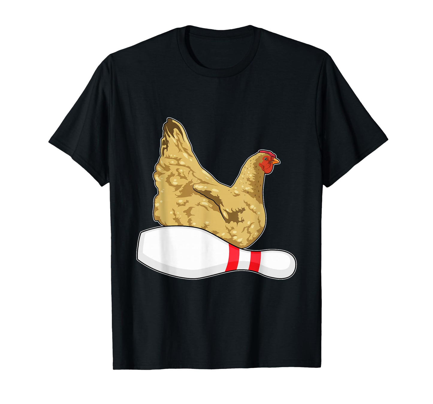 Chicken Bowling Bowling pin Sports T-Shirt
