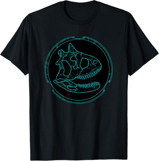 Carnotaurus Skull Fossil T-Shirt