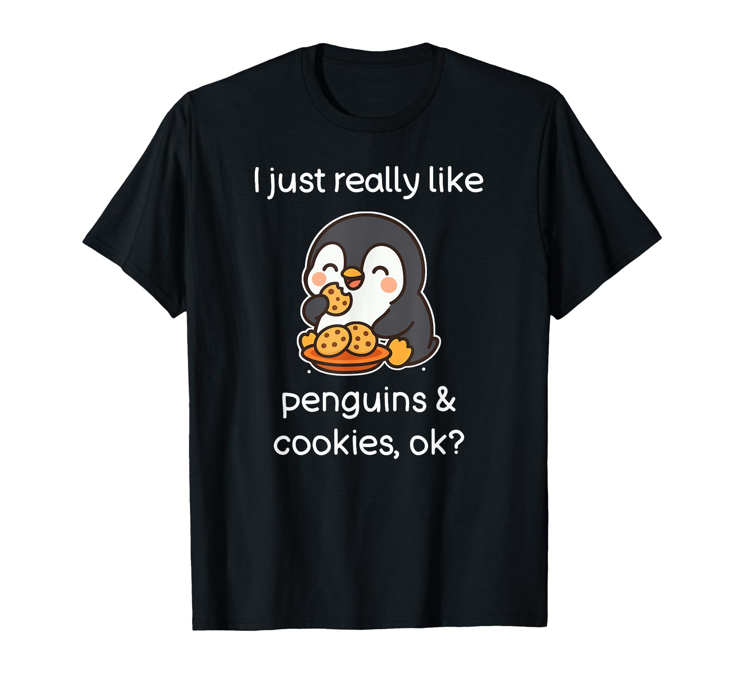 Funny Cookies Penguin Shirt Cookies and Penguins T-Shirt