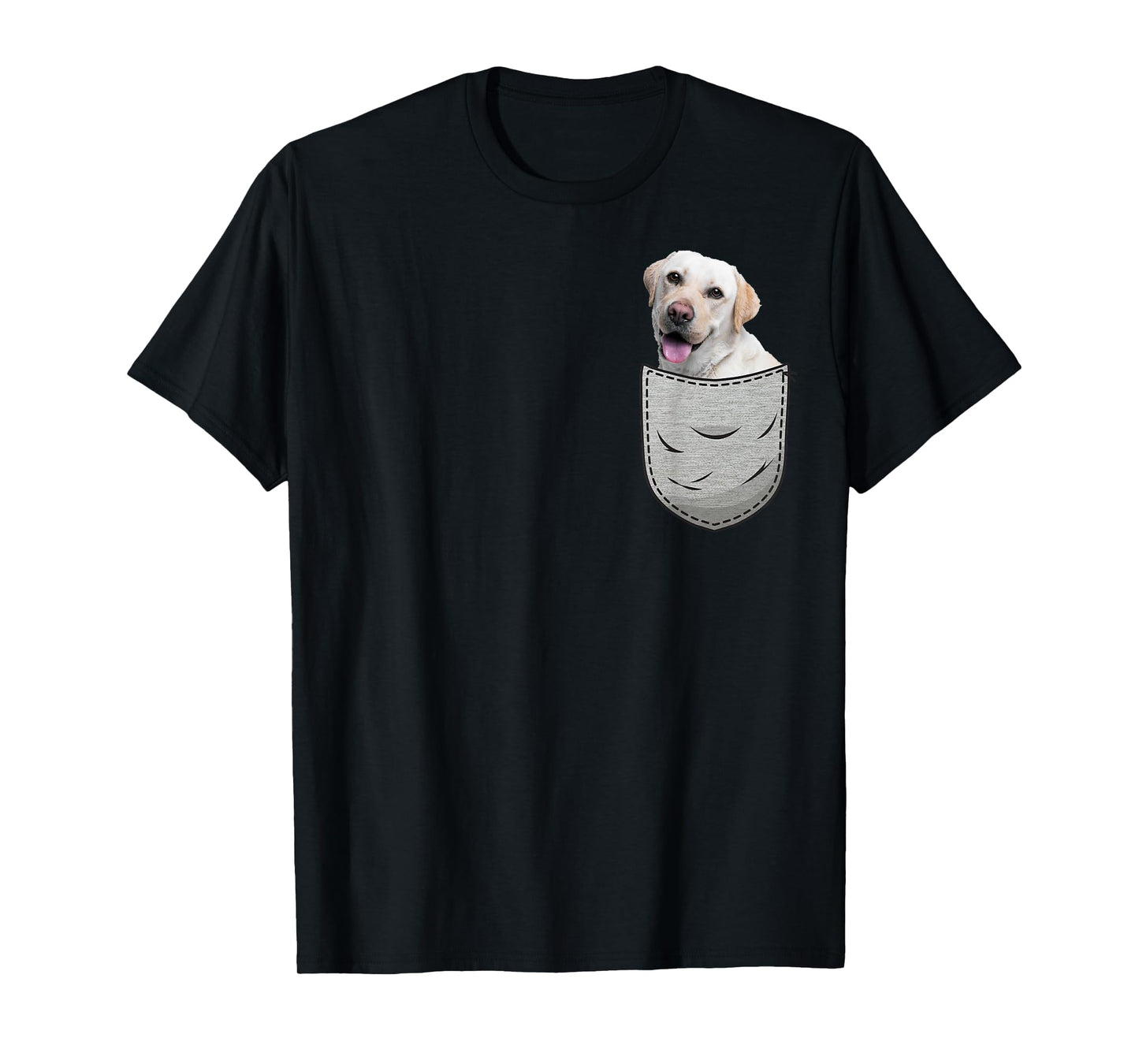 Labbi Labrador Retriever Chest Bag Pocket Dog Owners Men Women Kids T-Shirt