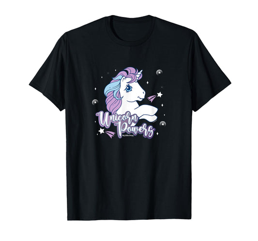 My Little Pony Classic Vintage Unicorn Powers Star Icons T-Shirt