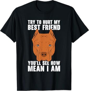 Pitbull Dog Owner American Bully T-Shirt for Men Women