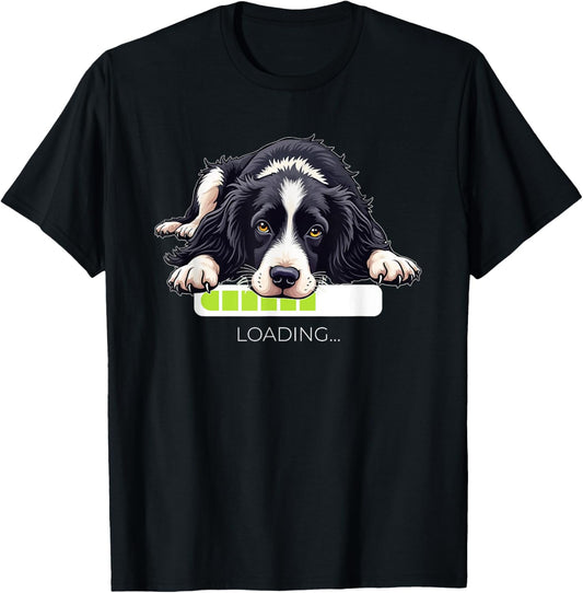 English Springer Spaniel Dog Loading T-Shirt