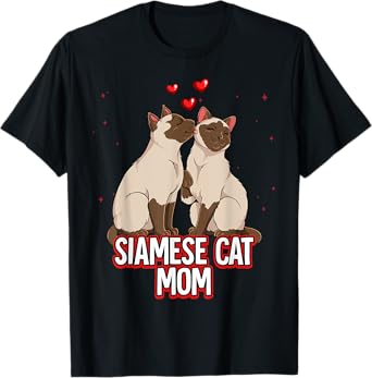 Siamese Cat Mom T-Shirt
