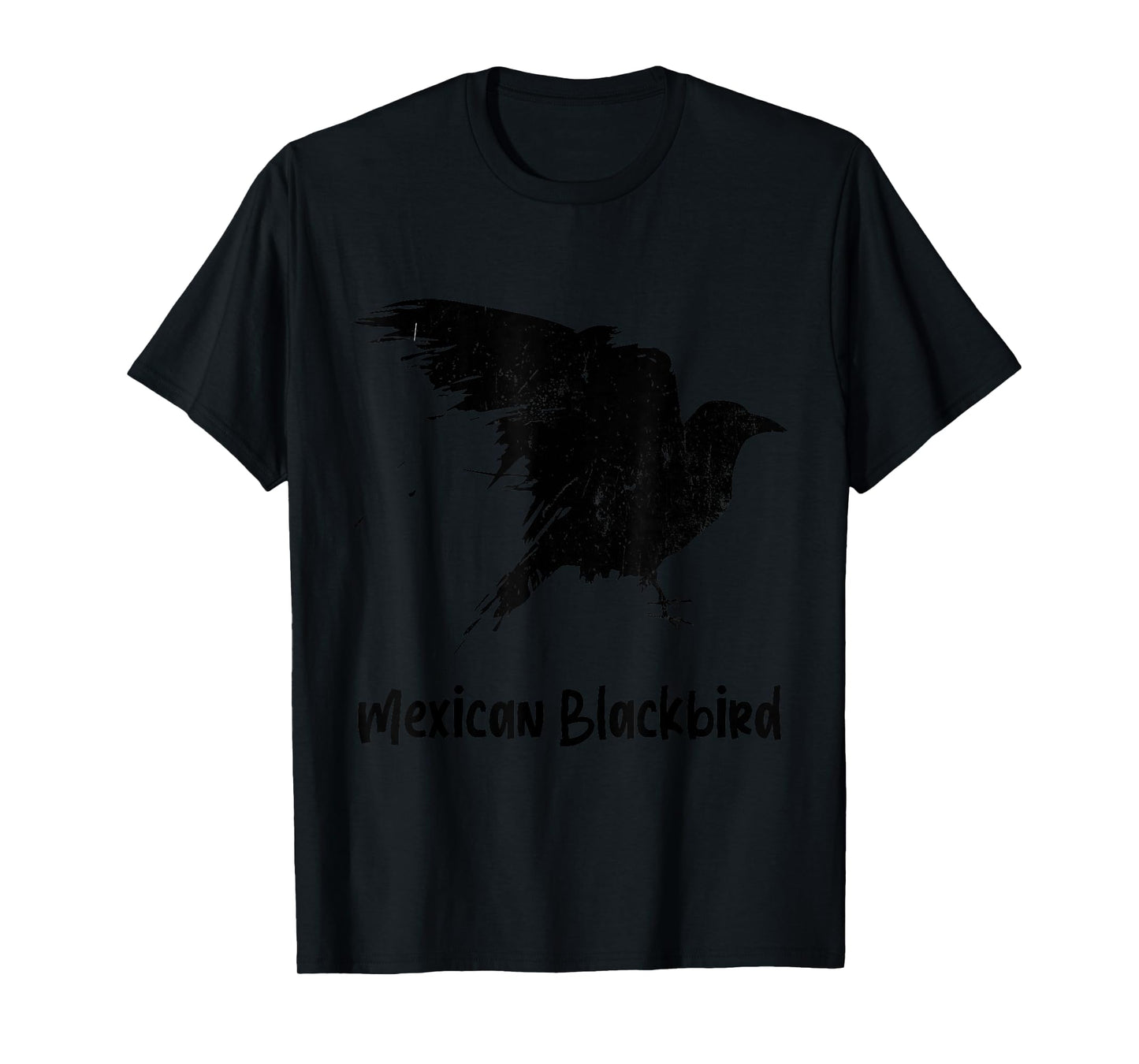 Mexican Blackbird - Raven from Mexico - Funny T-Shirt