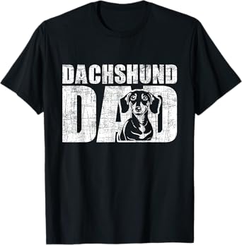 Dachshund Dad - Dog Owner Animal Puppy Lover Pet Breeder T-Shirt for Men Women Kids