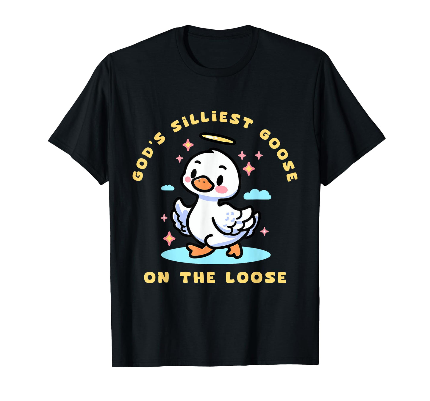 Gods Silliest Goose Costume for Kids Funny Gifts Silly Goose T-Shirt
