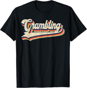 Gram bling school sport name vintage retro gift T-Shirt