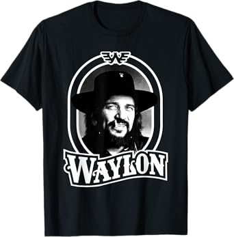 Waylon Jennings - Official Merchandise - Waylon 79 T-Shirt