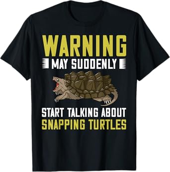 Snapping Turtle Alligator Pet Shell T-Shirt