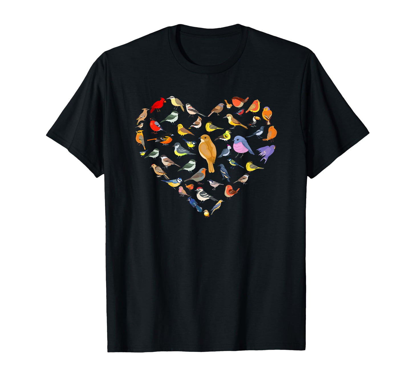 Bird Watching Heart Bird Bird Watcher Birder Bird species T-Shirt