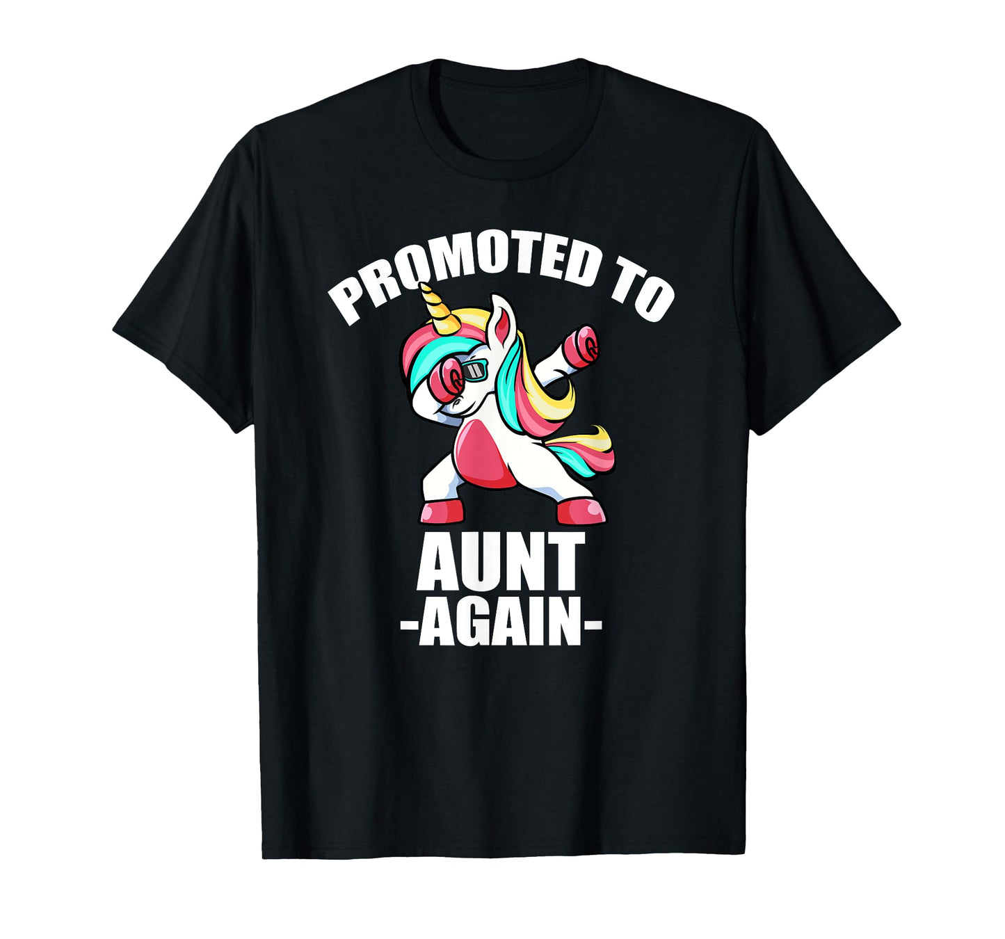 Promoted To Aunt Again EST 2022 Shirt, Unicorn Aunt Again T-Shirt